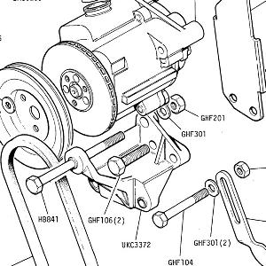 EMISSION - Air Pump and Mounting (JAPAN/USA) (CARB ENGINE) up to VIN401629