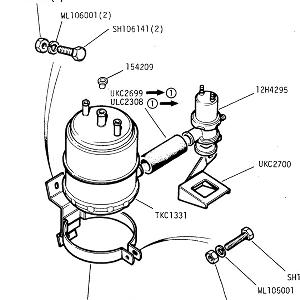 EMISSION - Single Charcoal Canister - AUS/CDN/J