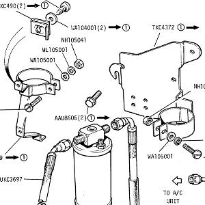 AIR CONDITIONING - Reciever Dryer and Hoses