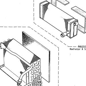 HEATING - Air Conditioning Unit Radiator/Evaporator