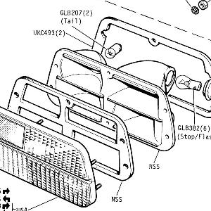 ELECTRICAL - Stop/Tail/Flasher/Reverse Lamp