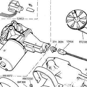 ELECTRICAL - Wiper Motor, Gear, Crosshead and Rack