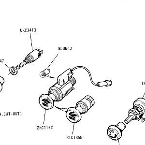 ELECTRICAL - Cigar Lighter & Rheostat Switches