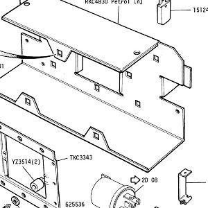 ELECTRICAL - Relay Plate, Fuse Box Bracket