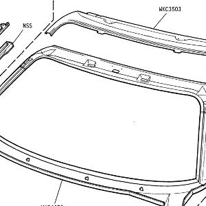 BODY SECTION - Windshield Panel