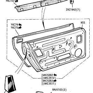 BODY SECTION - Door, Hinges and Seals