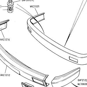 BODY SECTION - Front Bumper (European) (AUS)(J)