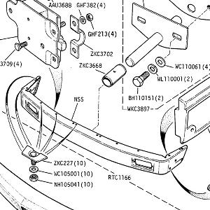 BODY SECTION - Front Bumper - Harmonic (USA)