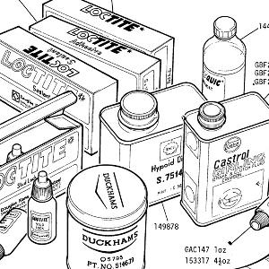 HARDWARE AND CONSUMABLES - Loctite Seal, Fluid, P.B.C. , Grease