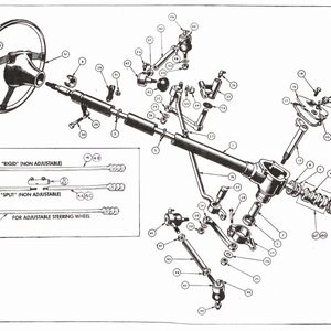 STEERING: STEERING UNIT, IDLER, TIE RODS AND STEERING WHEEL. Bracket Stiffening R28C