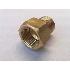 Adaptor male/female brass 5/8