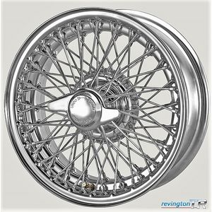 WWC457C 5.5 x 15  72 Spoke Chrome Wire Wheel